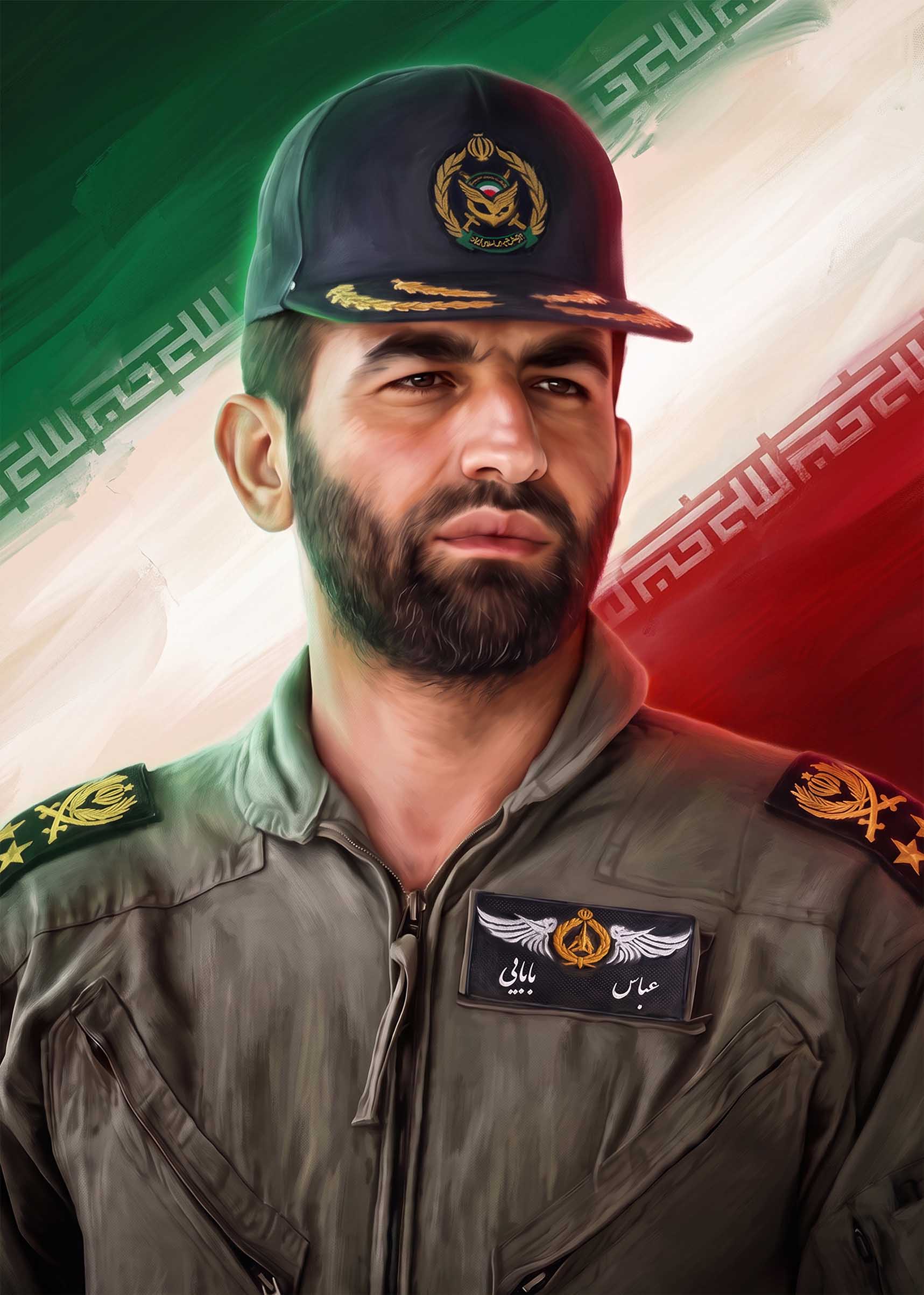 پوستر شهید عباس بابایی