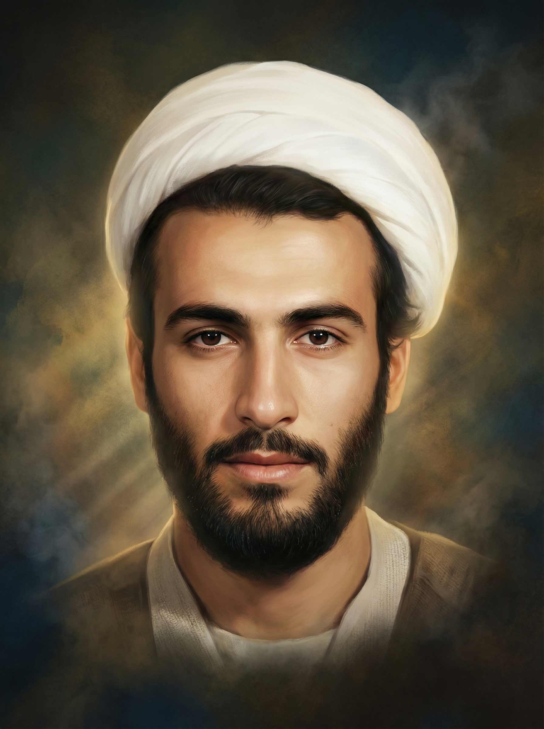 تصویرسازی چهره شهید جمال خواستان