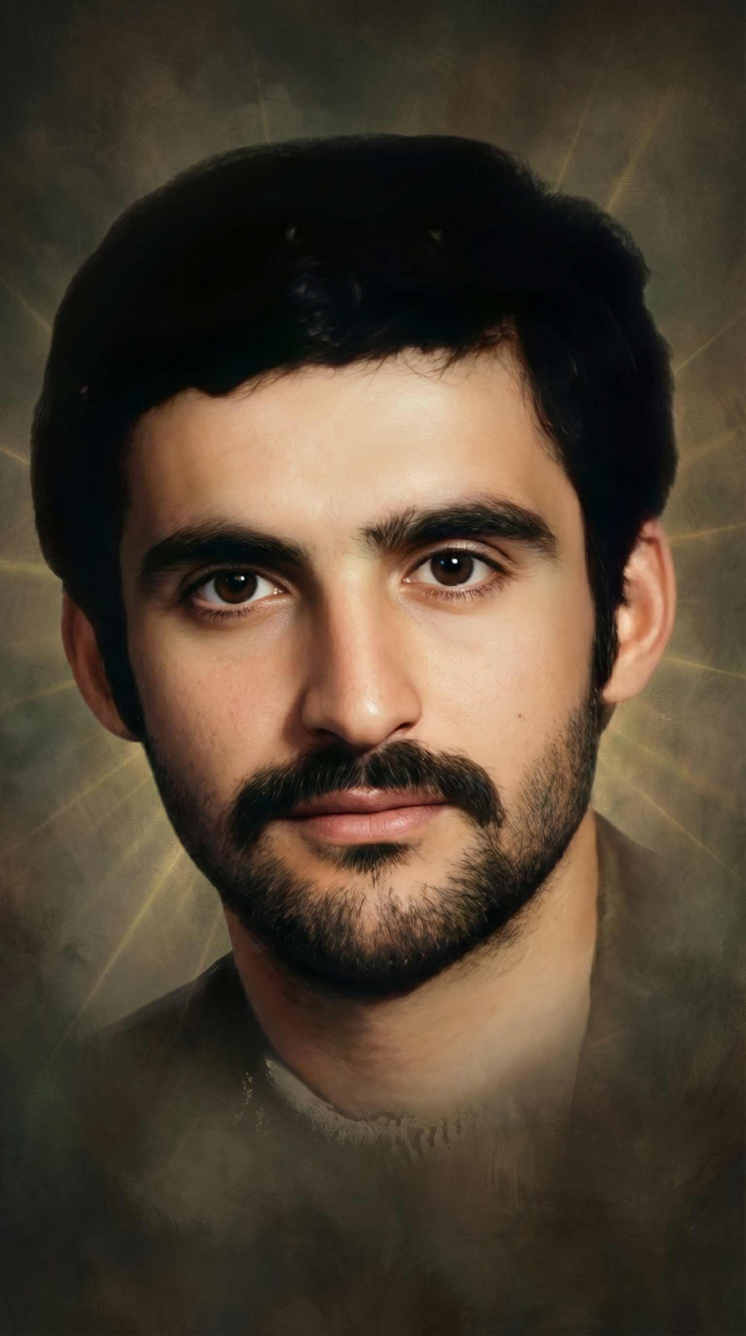 تصویرسازی چهره شهید تقی نادم