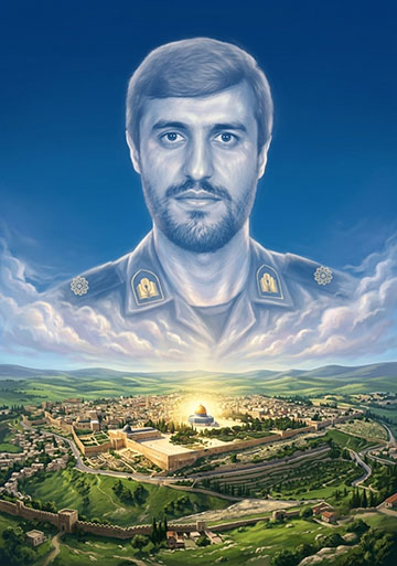 پوستر شهید حسین جعفری