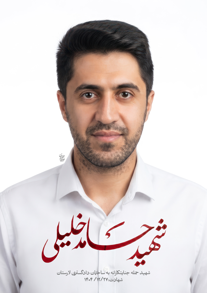 پرتره شهید حامد خلیلی