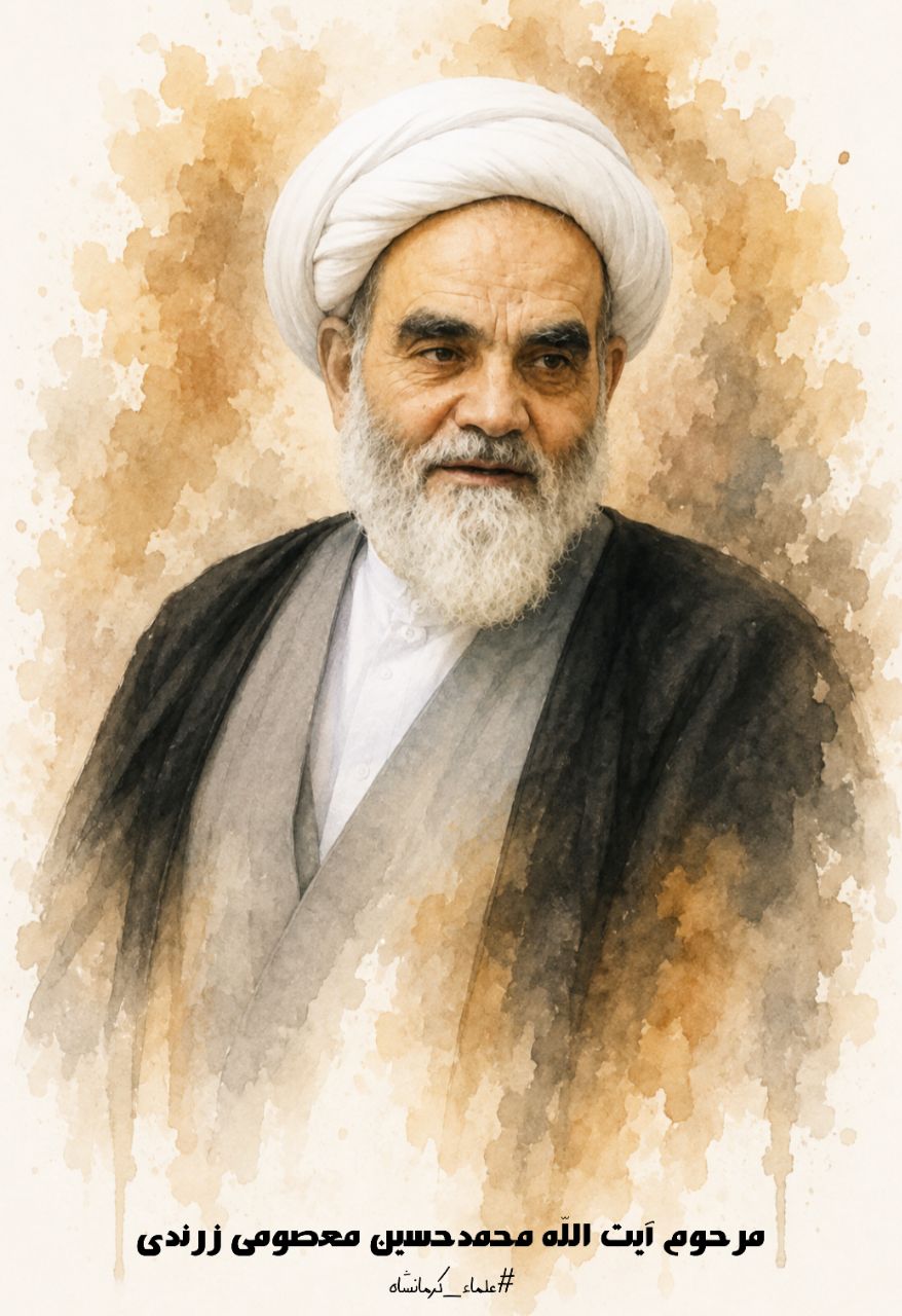تصویرسازی آیت الله محمدحسین معصومی زرندی