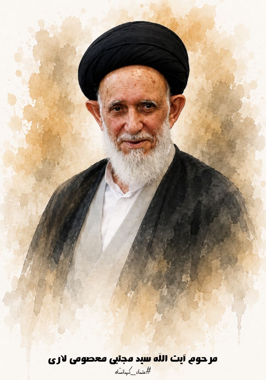تصویرسازی آیت الله سید مجتبی معصومی لاری