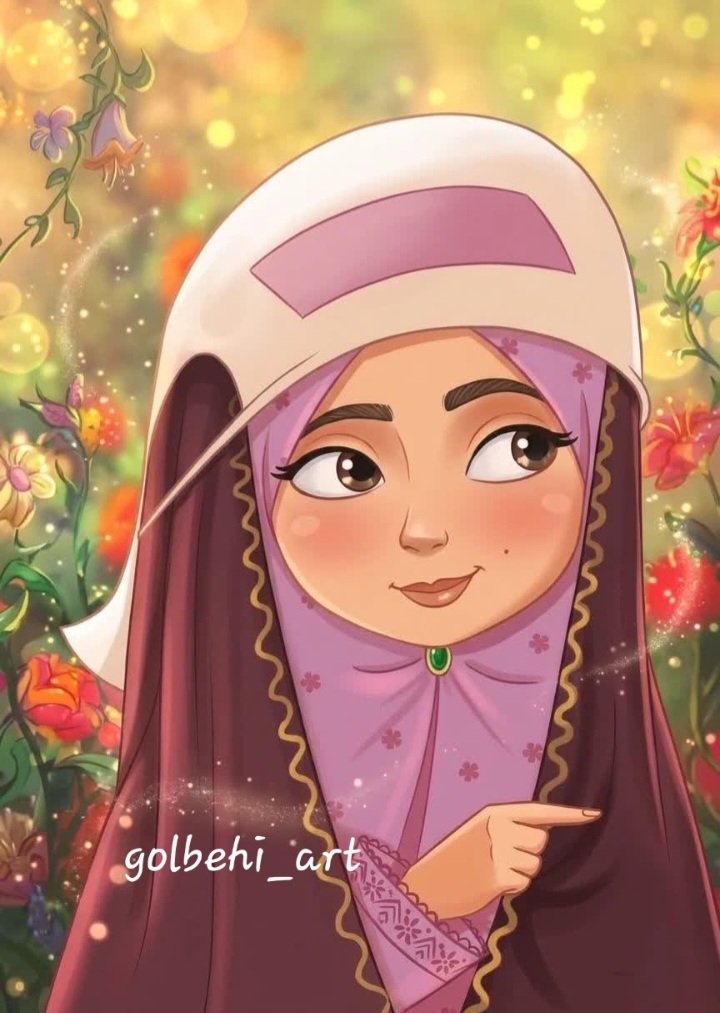 خاتون قجری با پوشیه