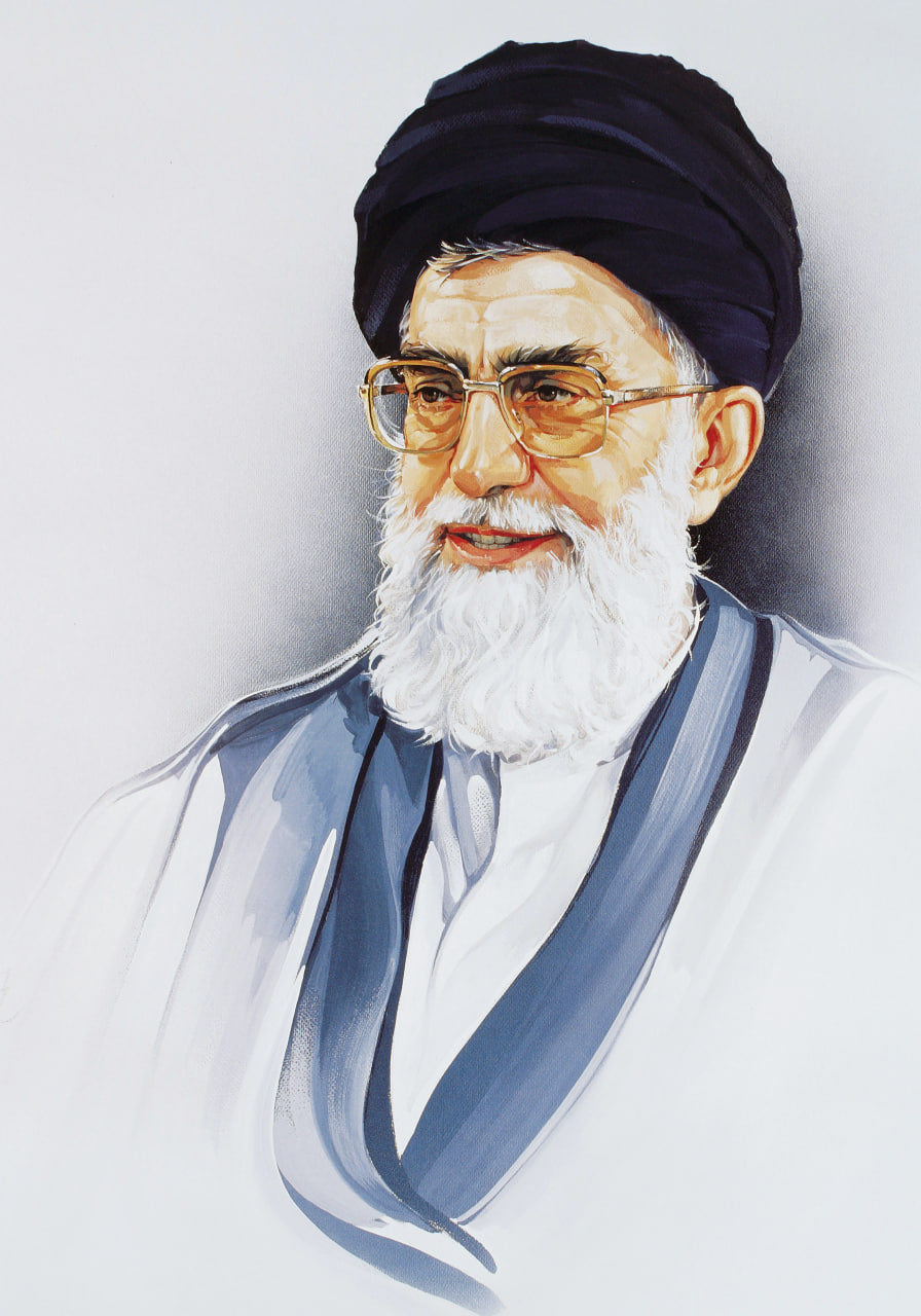 تصویرسازی چهره رهبر شهید انقلاب