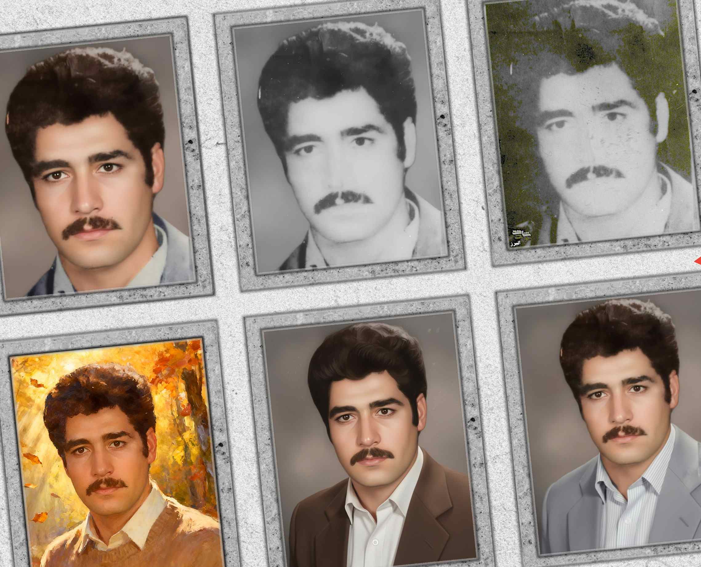 مراحل بازسازی چهره شهدا