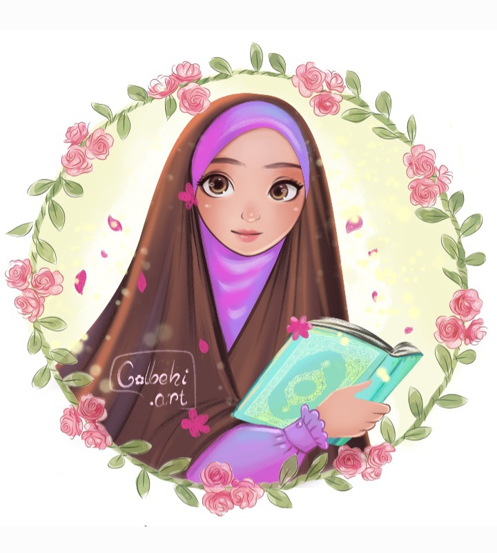 قرائت قرآن دختر چادری