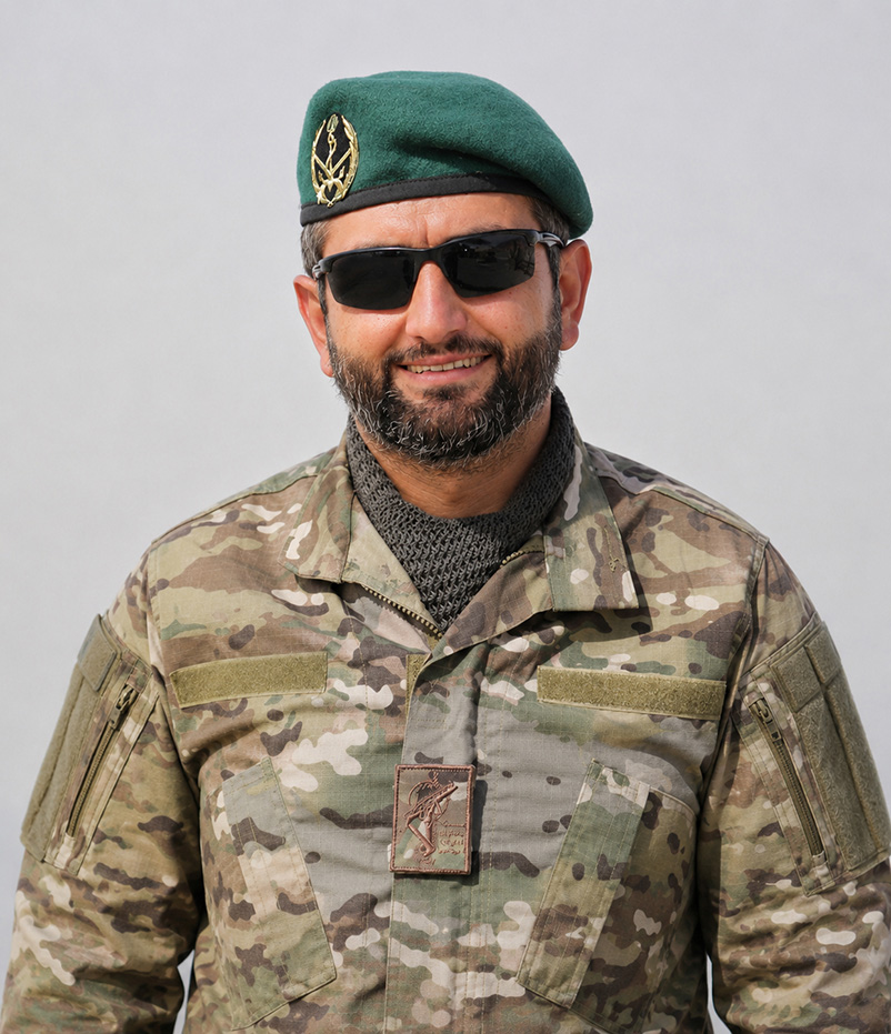 بازسازی چهره فرمانده شهید یدالله قاسم زاده