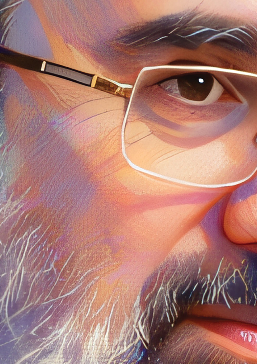 پرتره رهبر معظم انقلاب حضرت آیه الله سید مجتبی خامنه ای