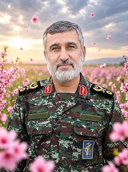 تصویرسازی شهید امیرعلی حاجی زاده