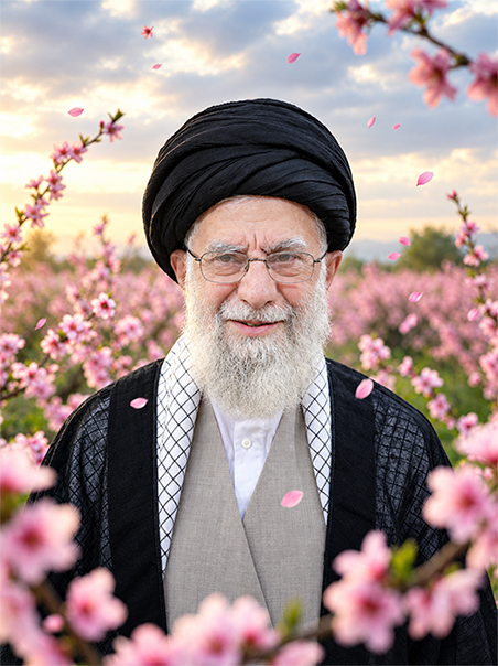 تصویرسازی امام شهید سید علی حسینی خامنه ای
