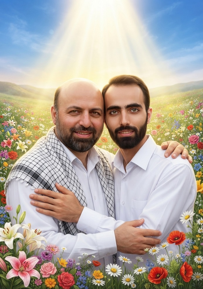 شهیدان اکبر نظری و محمدمعین نظری
