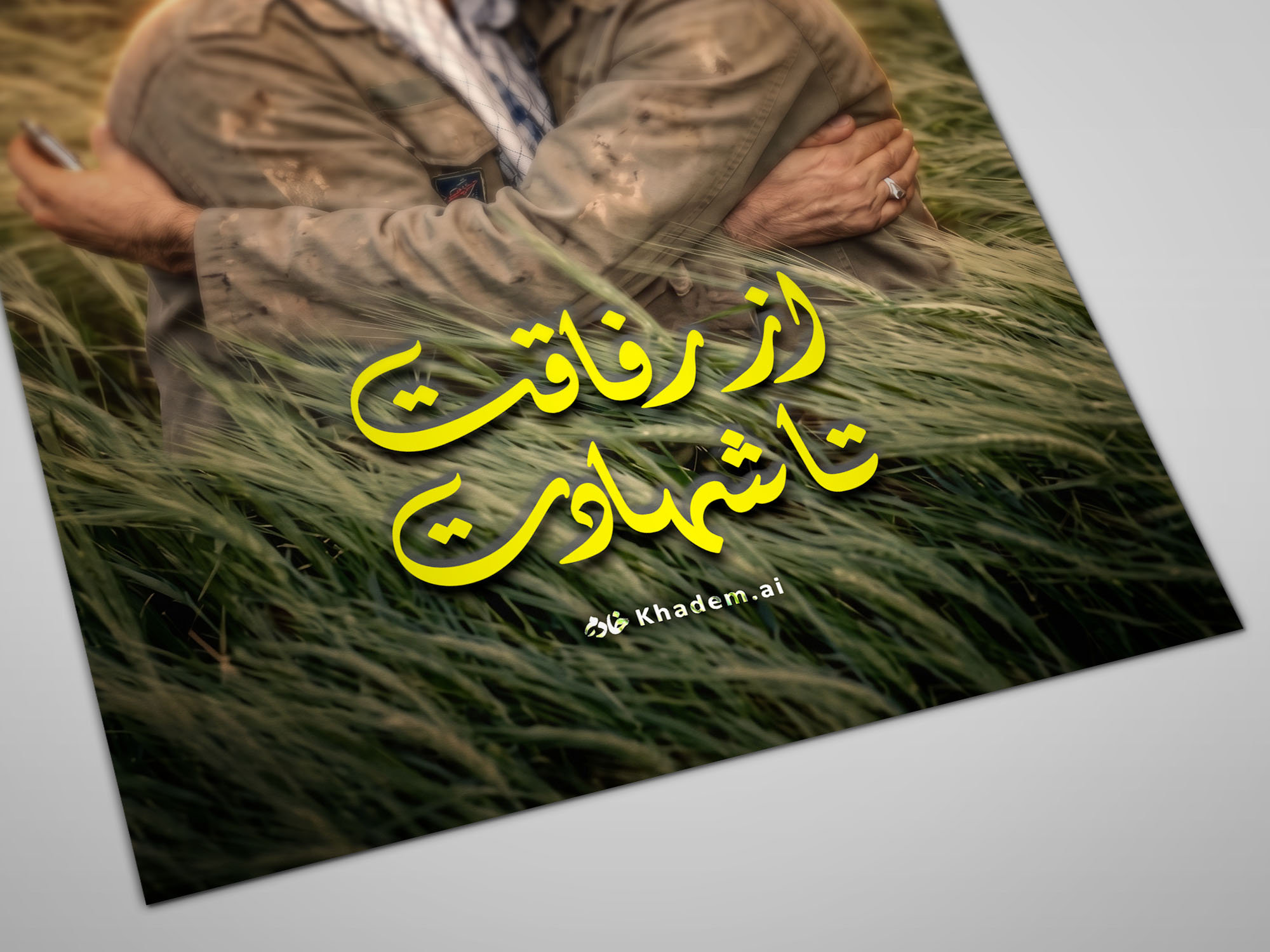 پوستر رفاقت تا شهادت