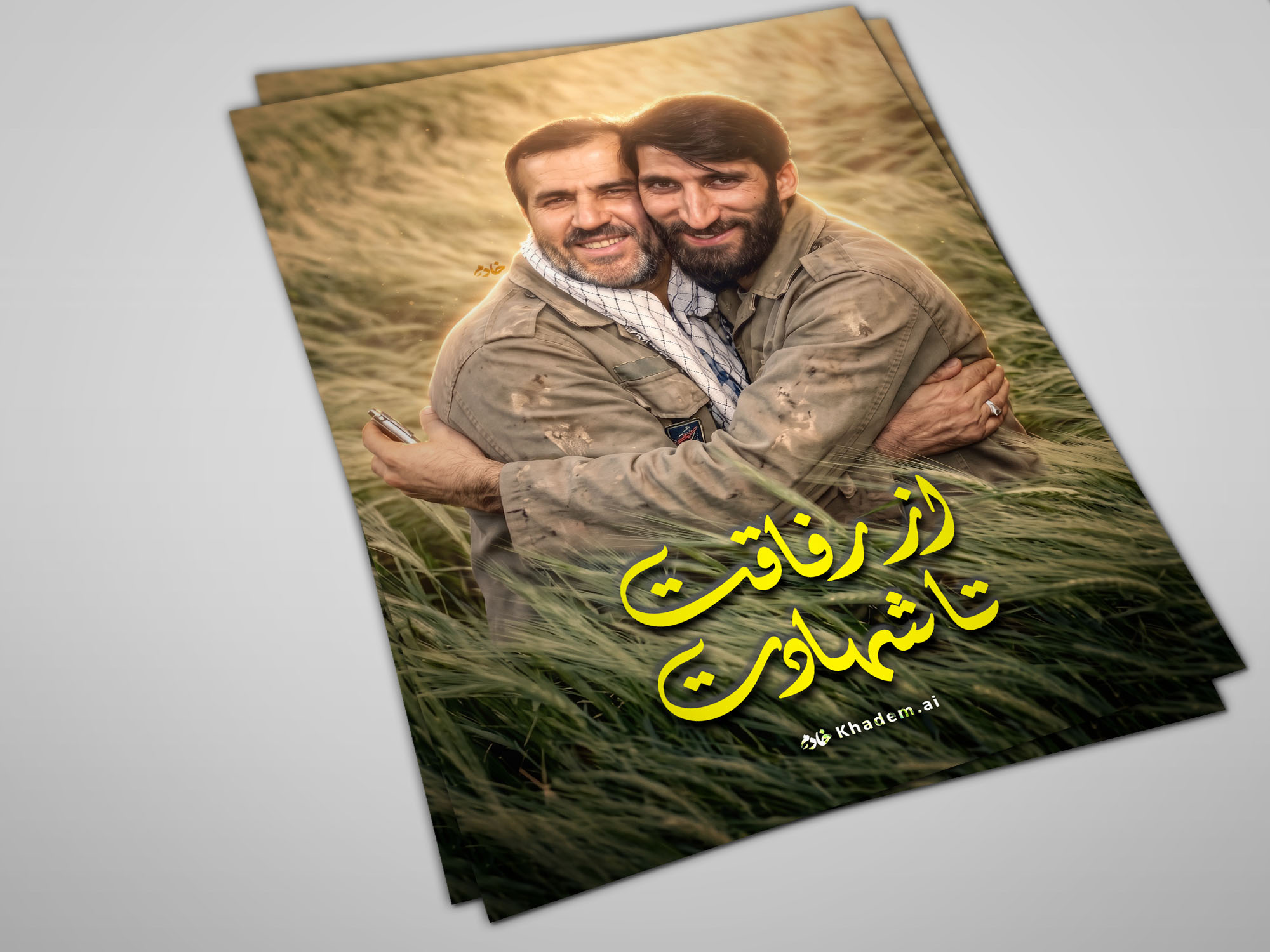 پوستر رفاقت تا شهادت