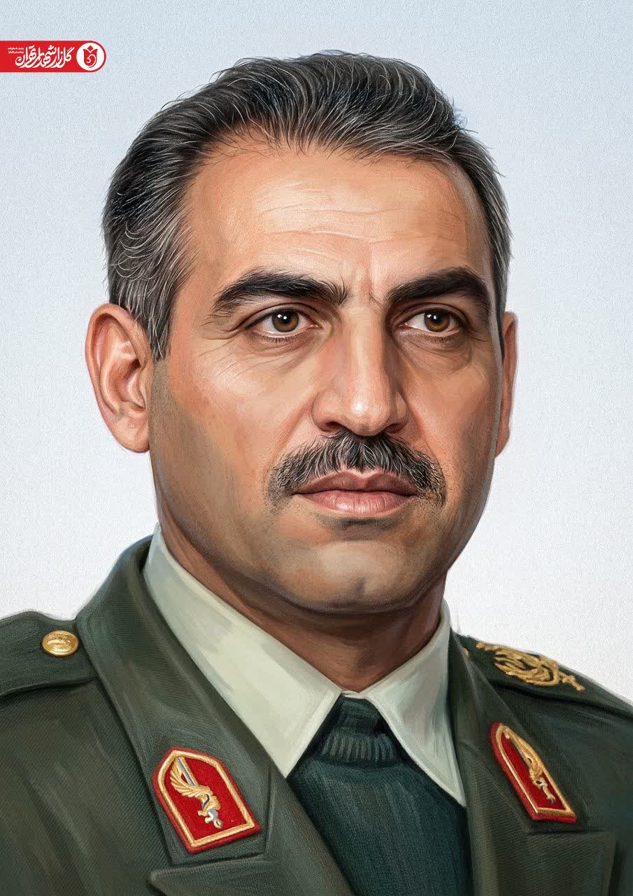 تصویرسازی شهید هوشنگ وحید دستگردی
