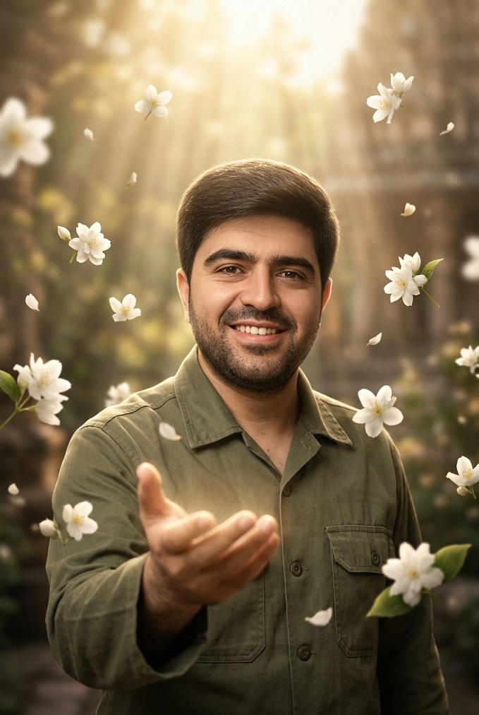 تصویرسازی از تمثال شهید حامد چهری