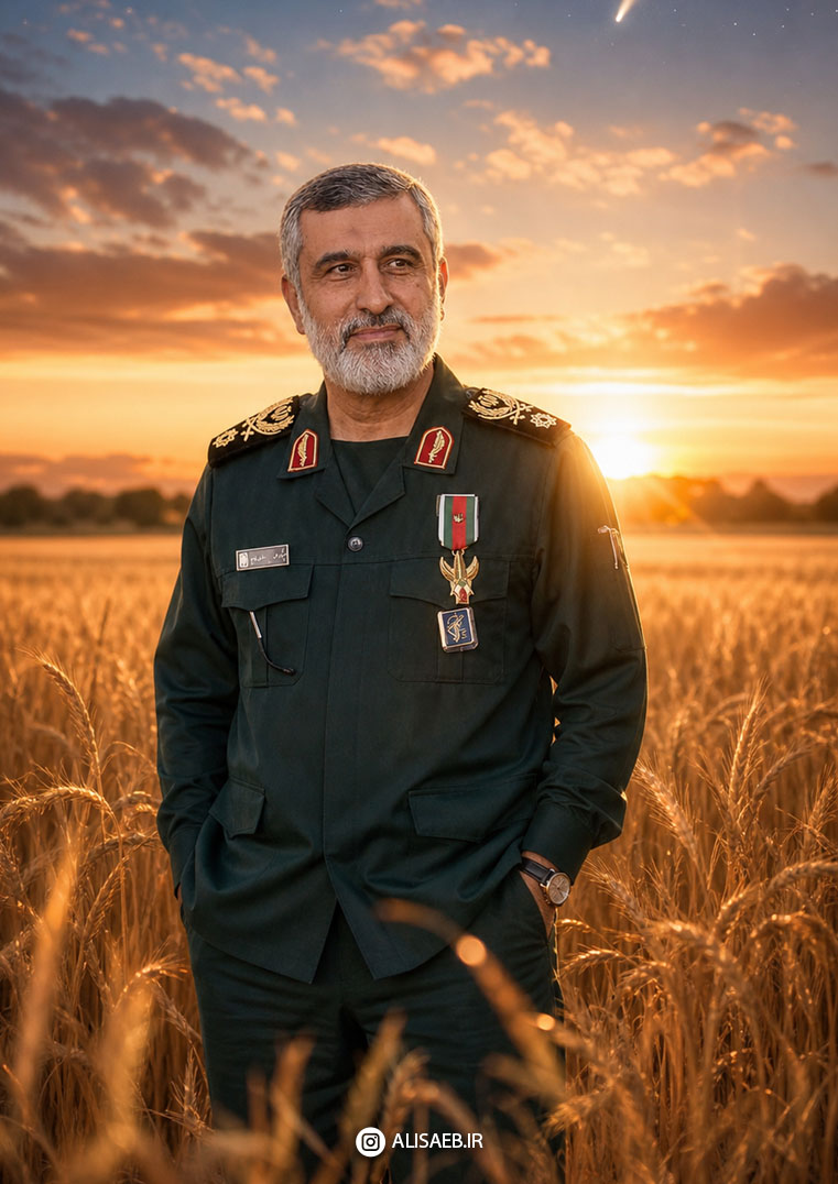 تصویر سازی شهید امیرعلی حاجی زاده