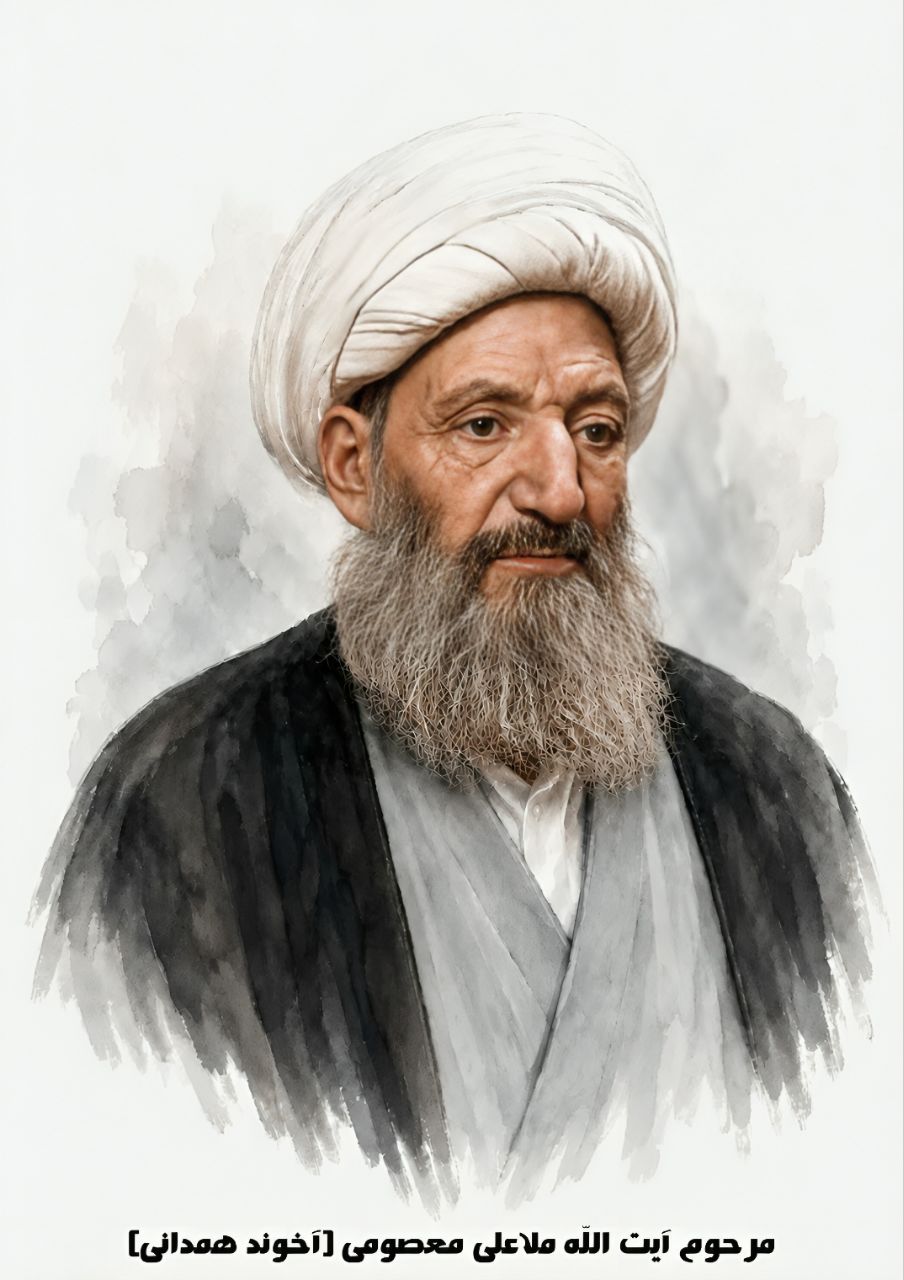 تصویرسازی آیت الله آخوند همدانی