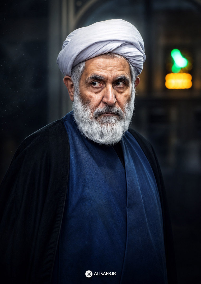 تصویر سازی حجت الاسلام والمسلمین حسین طائب
