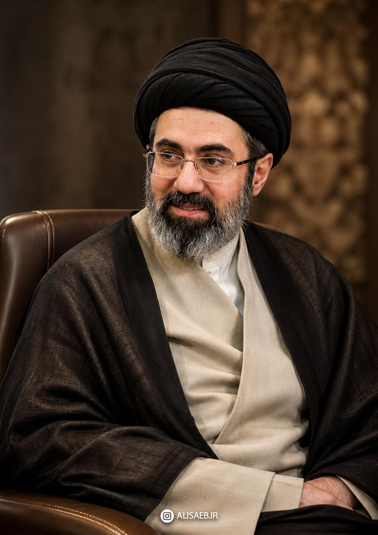 تصویر سازی آیت الله سید مجتبی خامنه ای