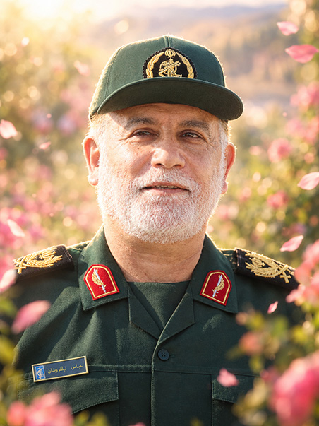 تصویرسازی شهید عباس نیلفروشان