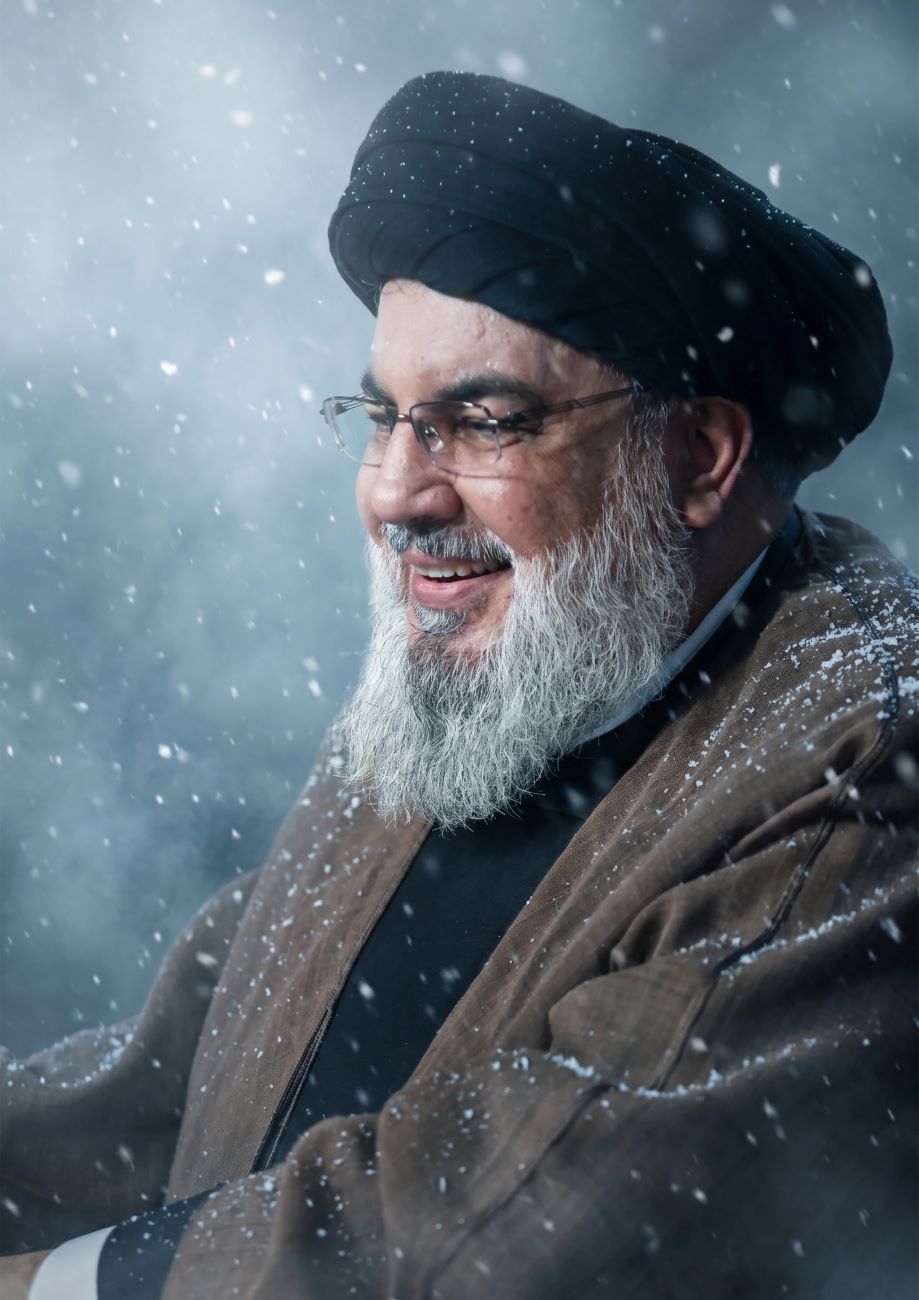 تصویر بازآفرینی شهید سیدحسن نصرالله