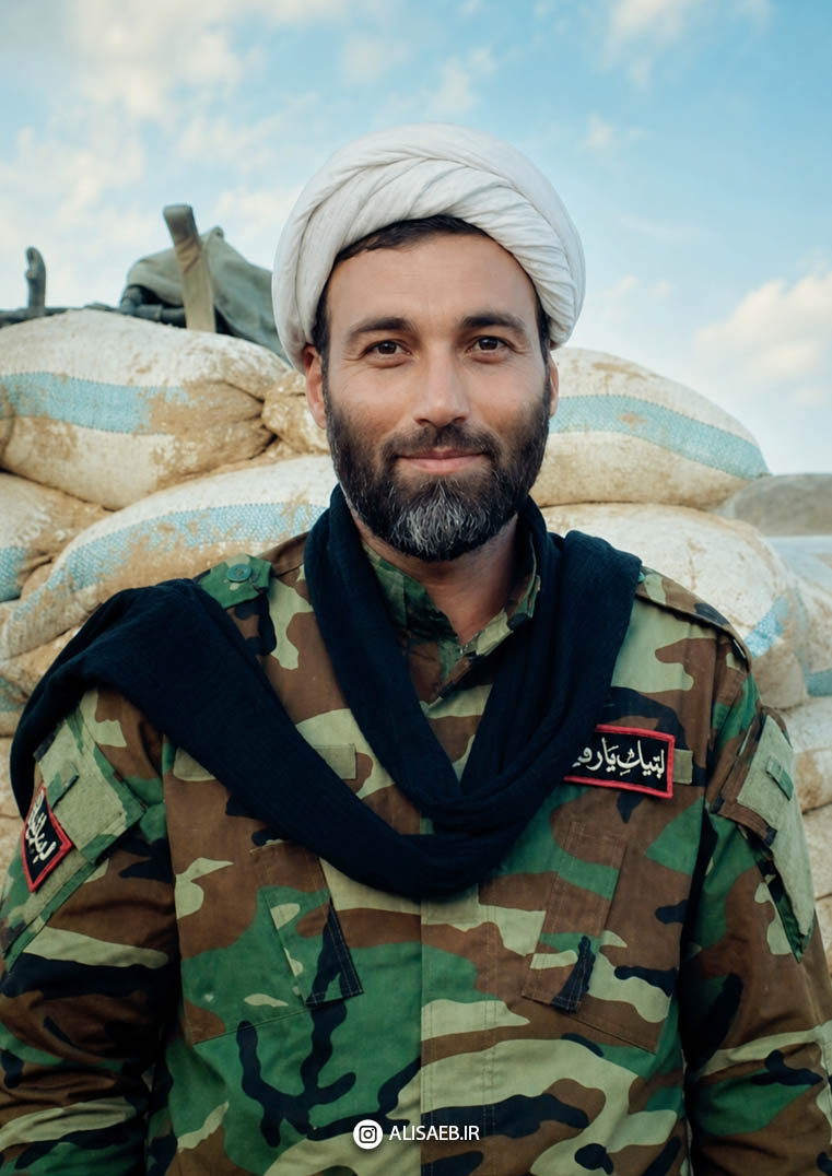 عکس با کیفیت روحانی شهید حاج محمد کیهانی