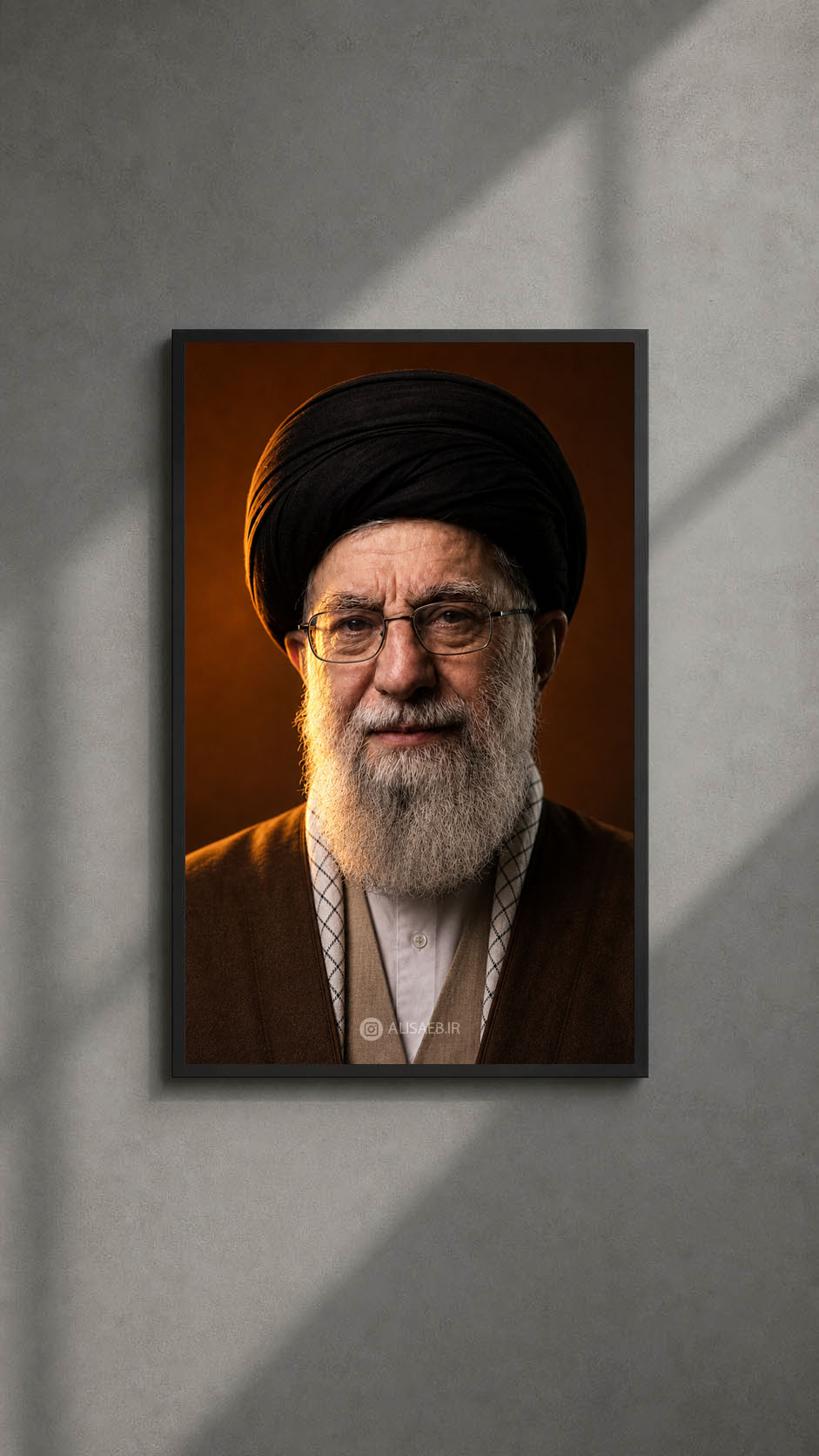 تصویر سازی شهید سید علی خامنه ای