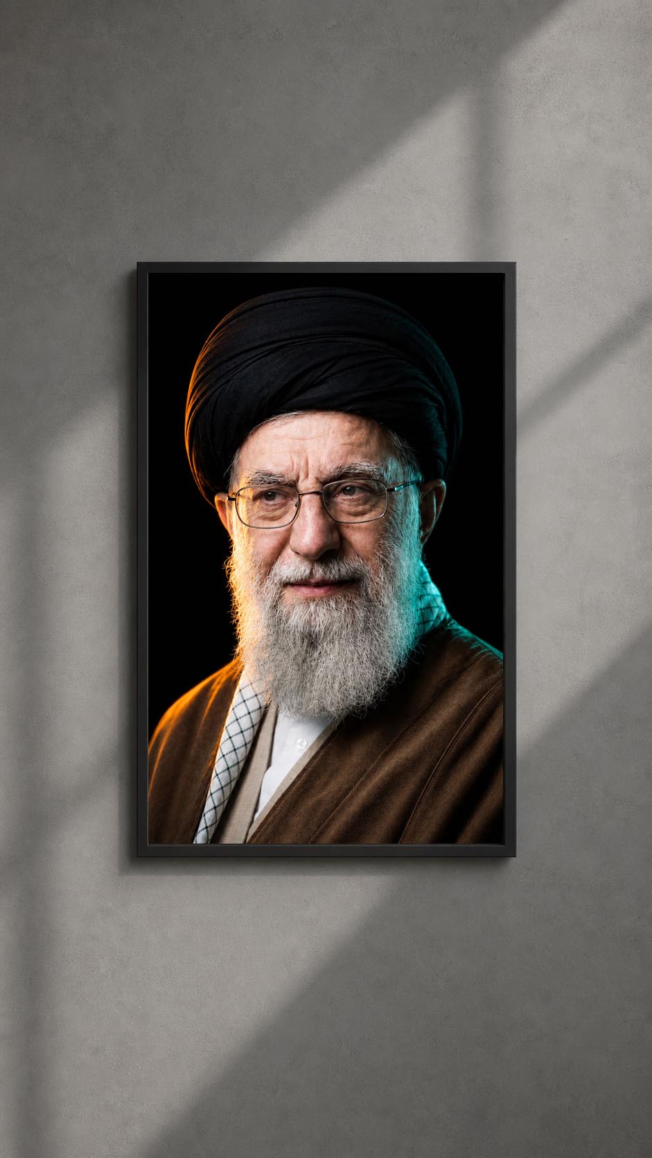 تصویر سازی شهید سید علی خامنه ای