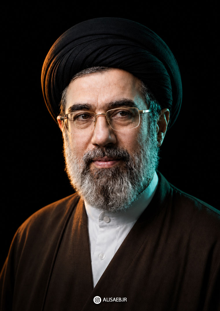 تصویر سازی آیت الله سید مجتبی خامنه ای