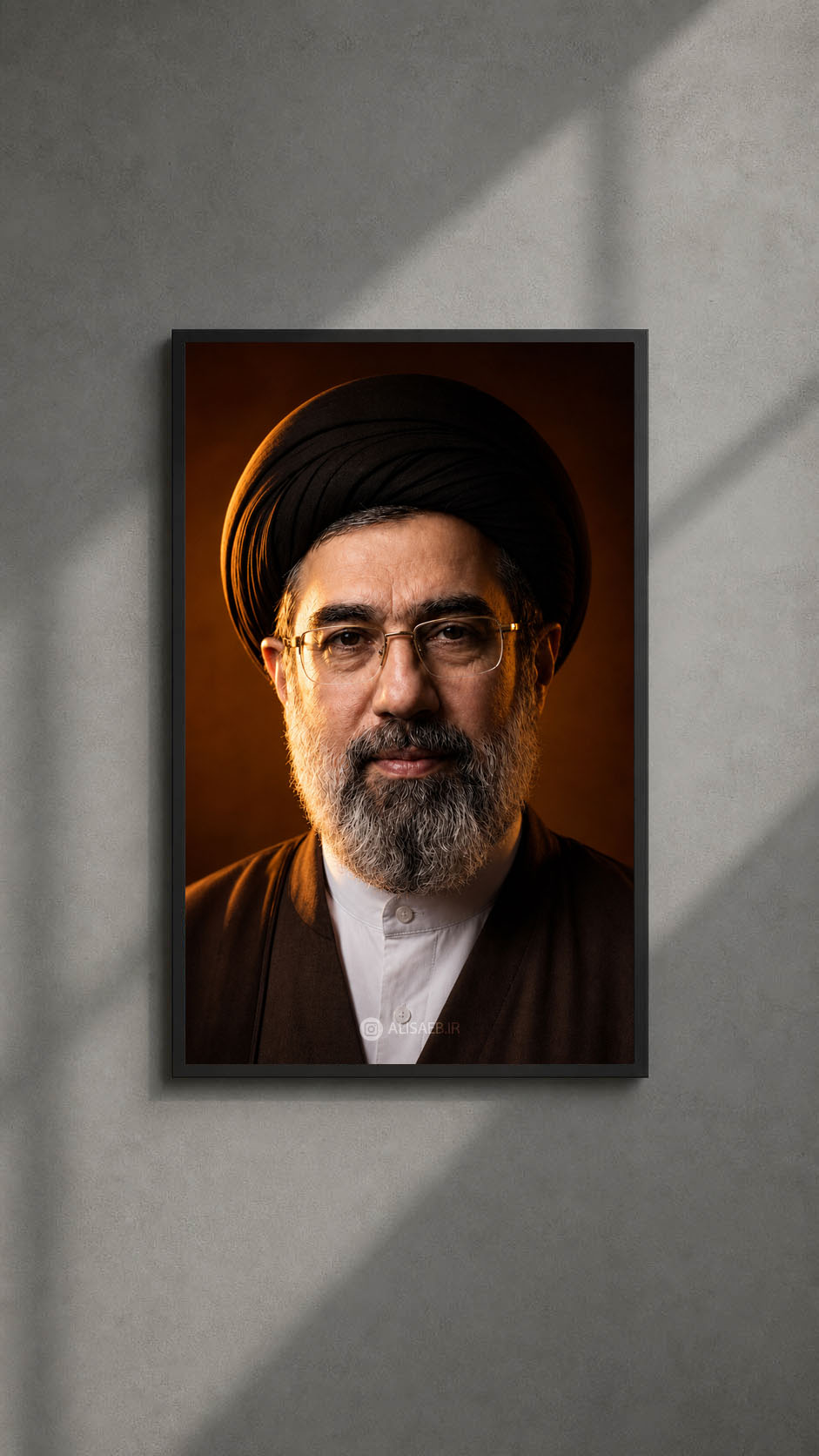 تصویر سازی آیت الله سید مجتبی خامنه ای