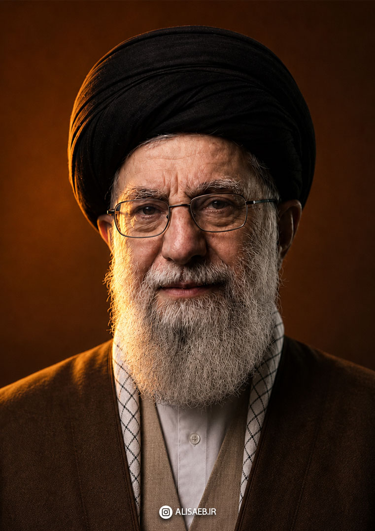 تصویر سازی شهید سید علی خامنه ای