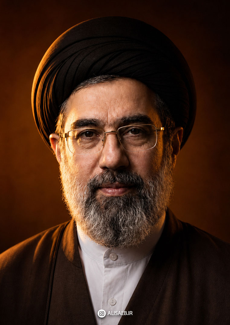 تصویر سازی آیت الله سید مجتبی خامنه ای