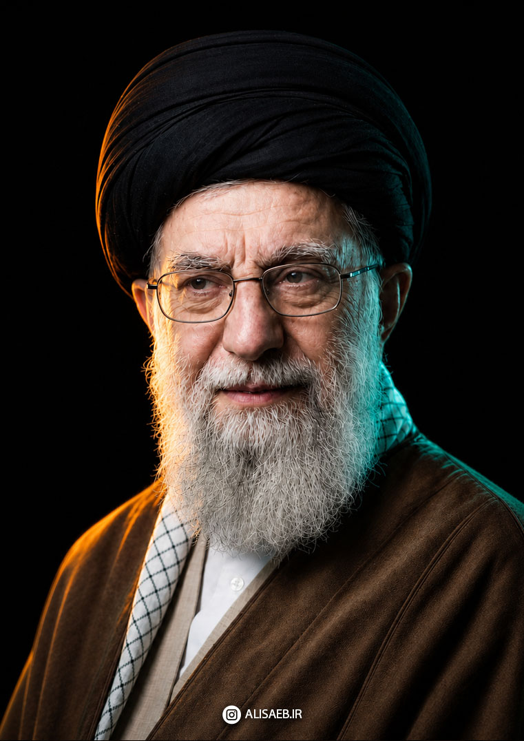 تصویر سازی شهید سید علی خامنه ای