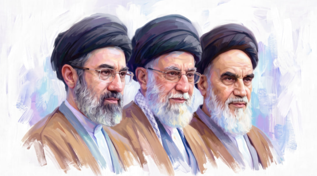 تصویرسازی سه امام انقلاب