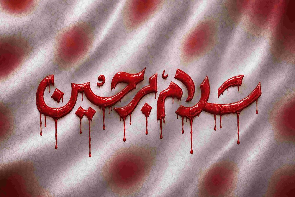 طرح کتیبه سلام بر حسین علیه السلام