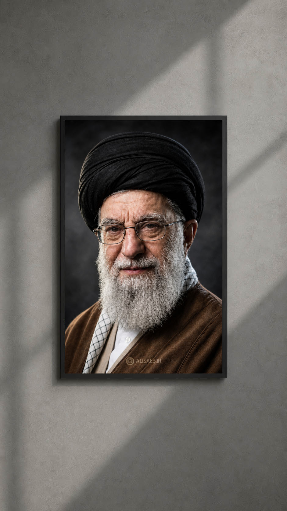 تصویر سازی شهید سید علی خامنه ای