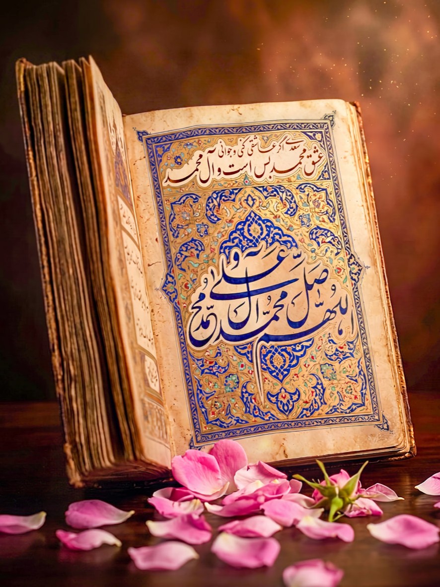 سعدی اگر عاشقی کنی و جوانی عشق محمد(ص) بس است و آل محمد (ص)