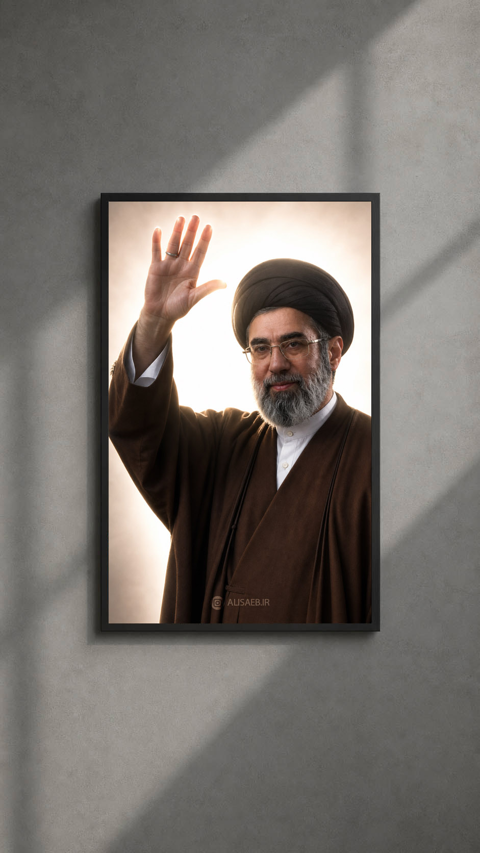 تصویر سازی آیت الله سید مجتبی خامنه ای