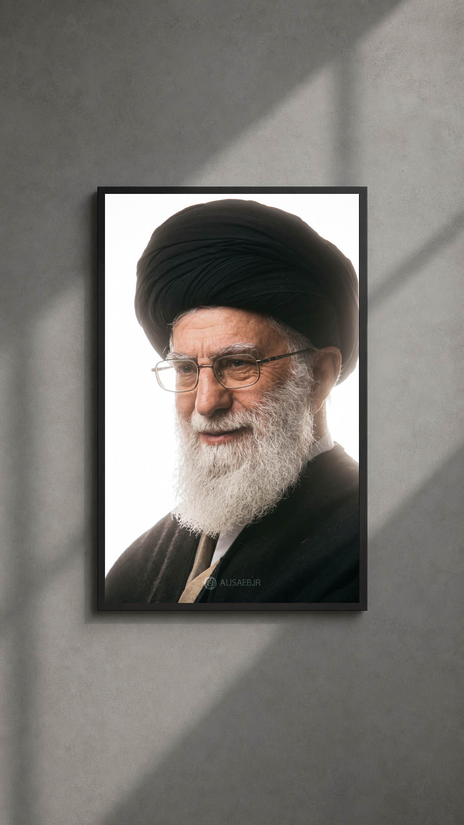 تصویر سازی شهید سید علی خامنه ای
