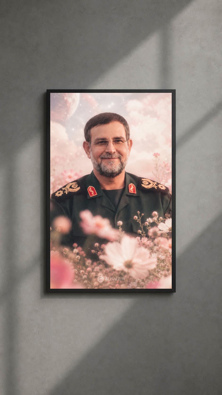 تصویر سازی شهید علیرضا تنگسیری