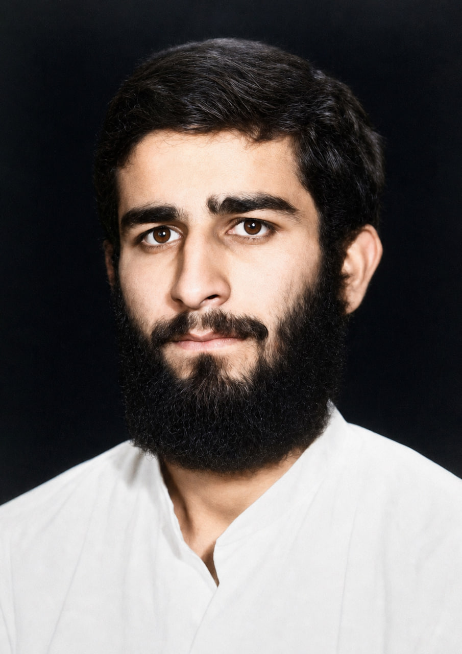 تصویر بازسازی شده باکیفیت از شهید احمد تبریزی