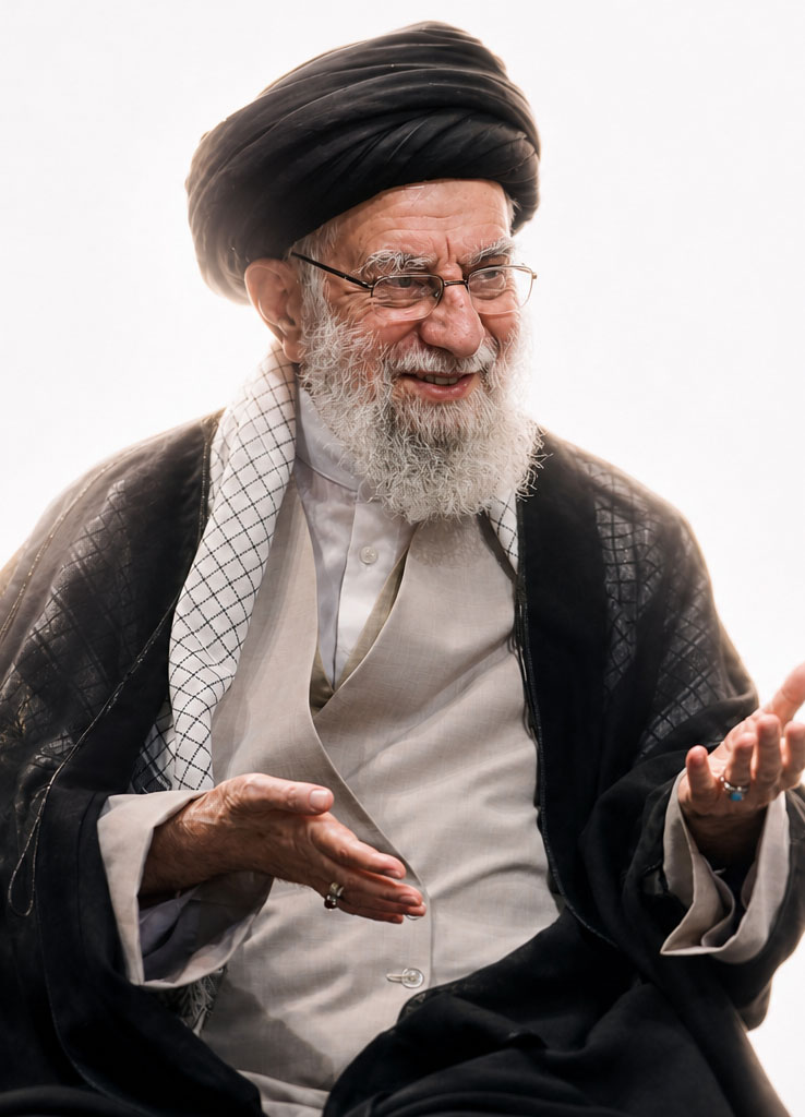 تصویر سازی شهید سید علی خامنه ای