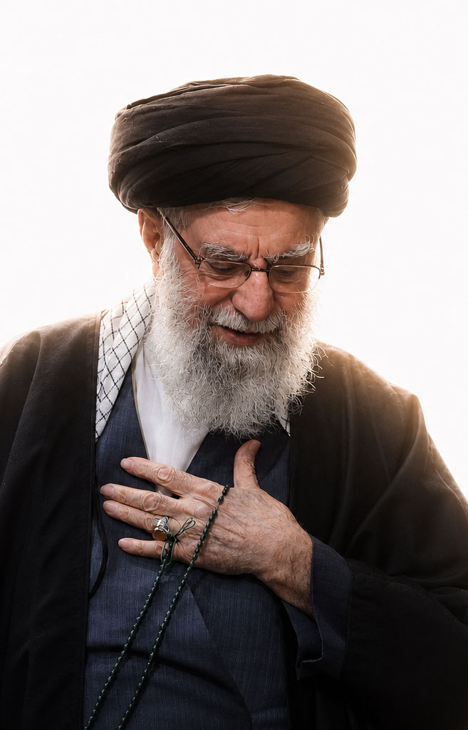 تصویر سازی شهید سید علی خامنه ای