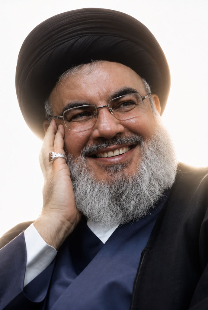 تصویر سازی شهیدسید حسن نصرالله