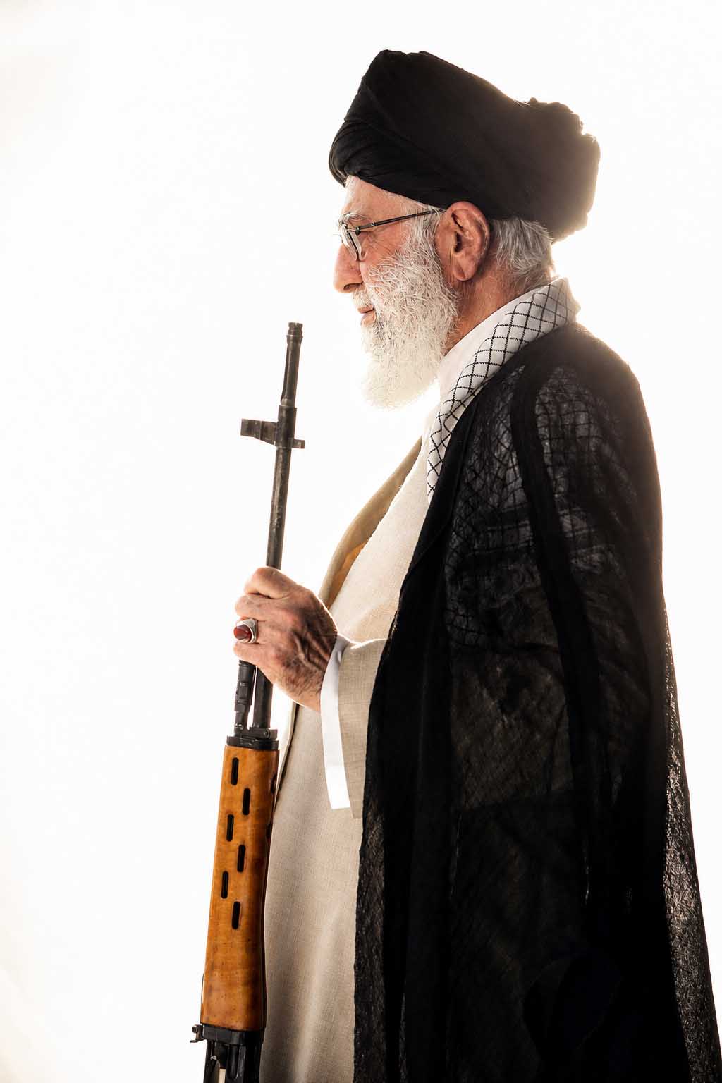 تصویر سازی شهید سید علی خامنه ای