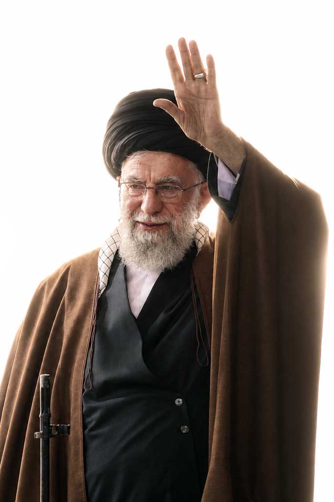 تصویر سازی شهید سید علی خامنه ای