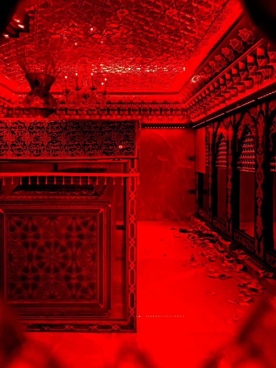 تصویر باکیفیت از داخل ضریح اصحاب اما م حسین و شهدای کربلا