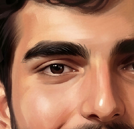 تصویرسازی شهید محمد رضا طالبی