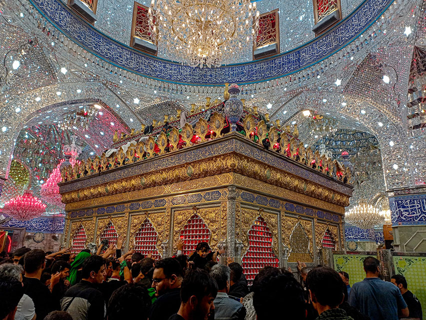 تصویر باکیفیت از ضریح مطهر حضرت عباس علیه السلام